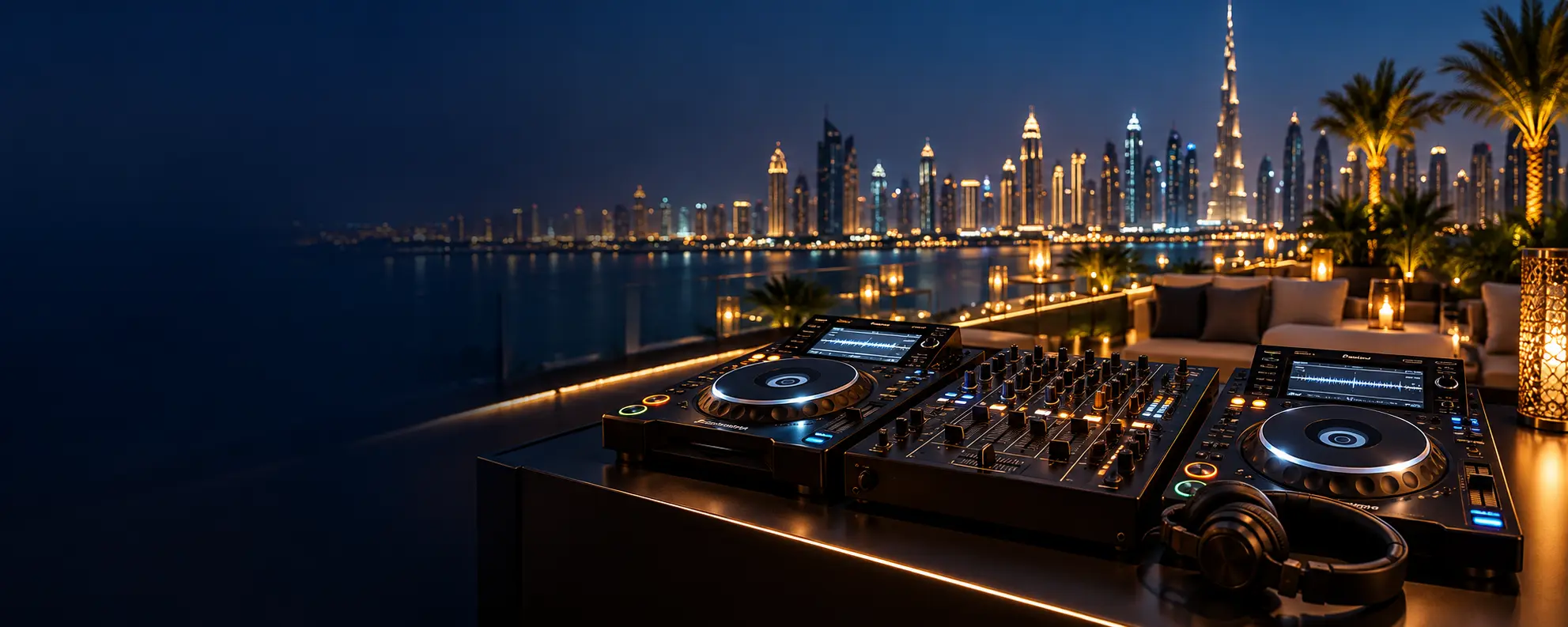 DJ and live performance equipment